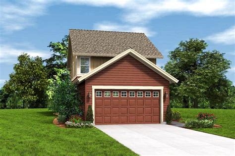 narrow house plans with garage.
